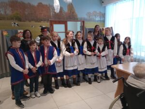 Besuch einer Klasse von Schülern der Grundschule Stefan Żeromski in Jastrzębia Góra.